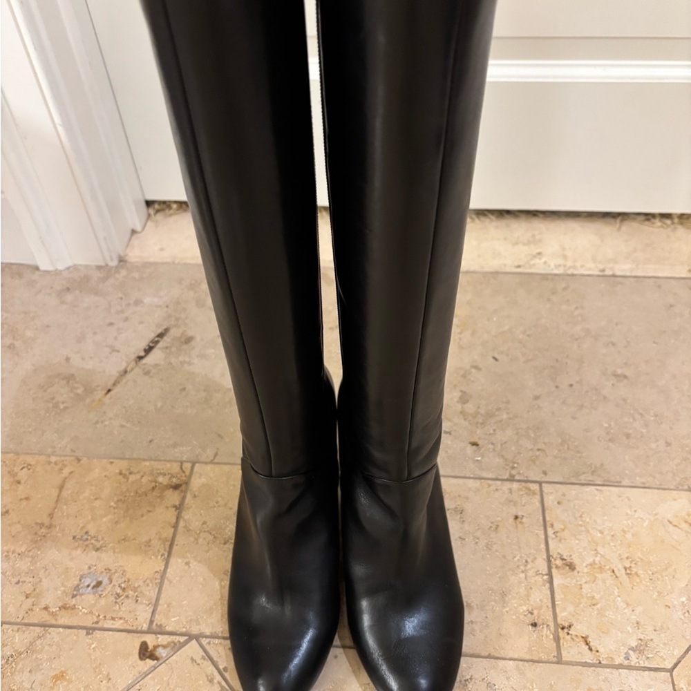 Nine West Black Wedge Boots - Picture 4 of 16